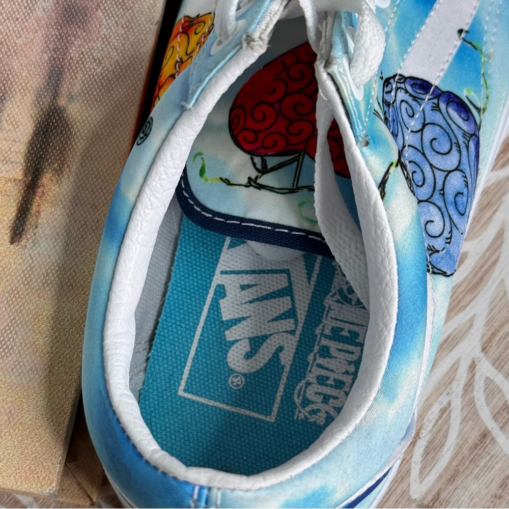 Vans x One Piece Devil Fruit Lace up Vans, Women's 8, One Piece Anime Collab❤️ - Picture 5 of 10